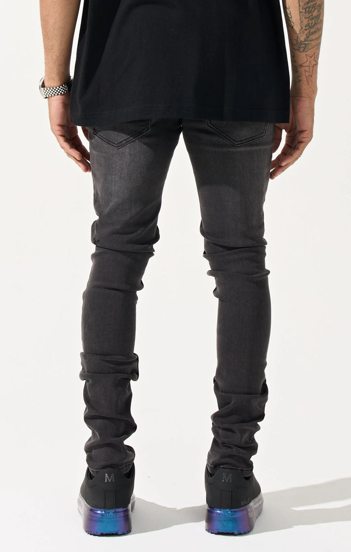 SERENEDE JEANS SHADOW 33 CHARCOAL WASH