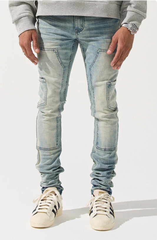 SERENEDE SEPIA JEANS VINTAGE LIGHT BLUE WASH