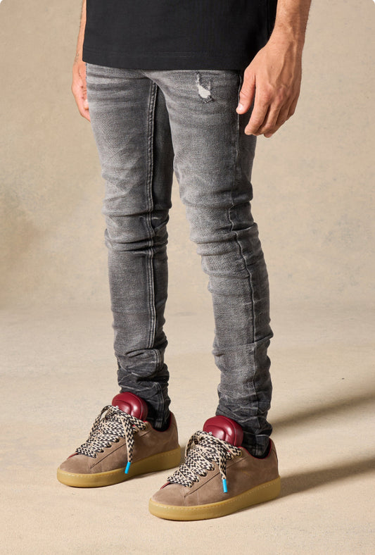SERENEDE FUME BLACK JEANS