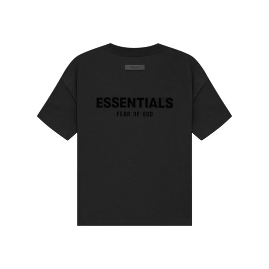 Fear of God Essentials Tee Stretch Limo BLACK