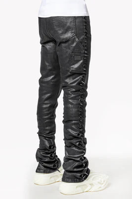 GUAPI ALL BLACK SPIKES DENIM