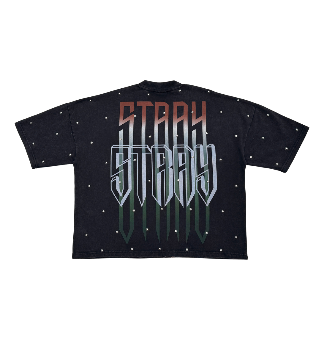 Stray wide & crop fit tshirt