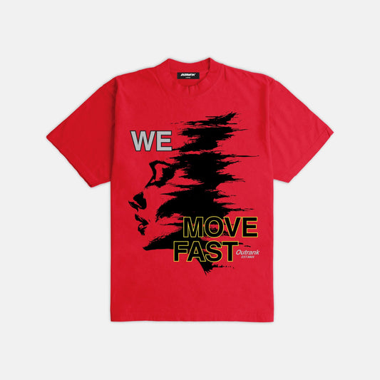 Outrank - WE MOVE FAST ULTRA HEAVYWEIGHT T-SHIRT