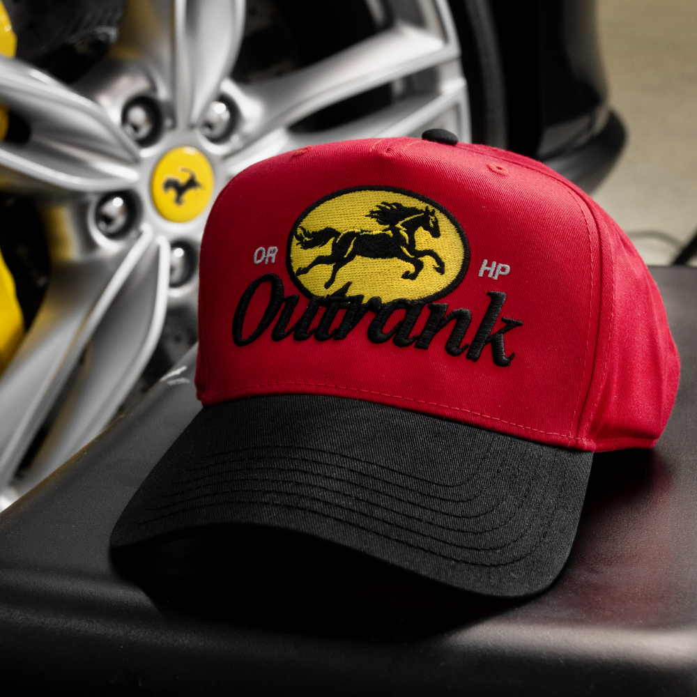 Outrank hat - THE FAST LANE PUFF EMBROIDERED SNAPBACK