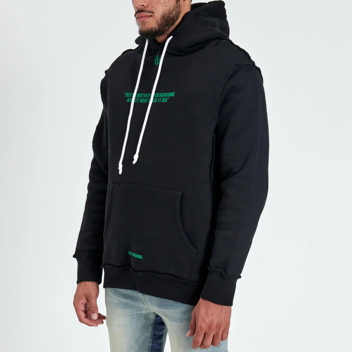 GALA Abstract Hoodie - Black
