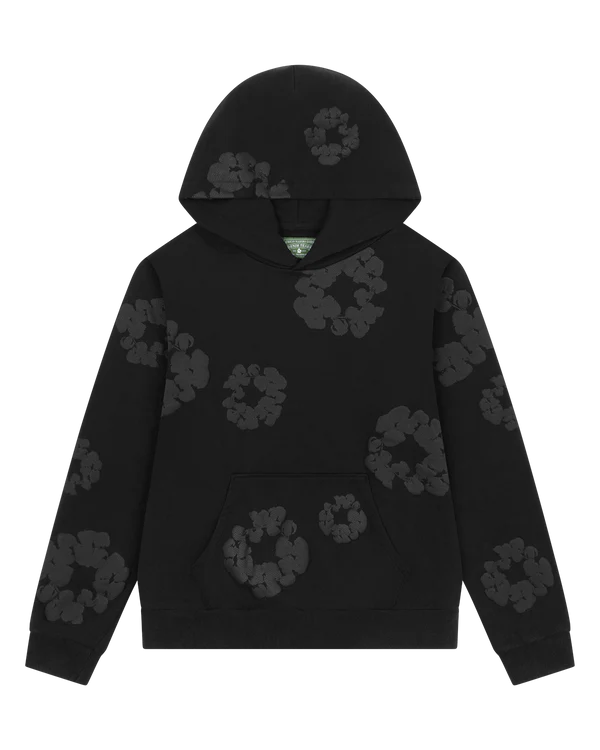 DENIM TEARS-Mono Wreath Hoodie-SS25THD651
