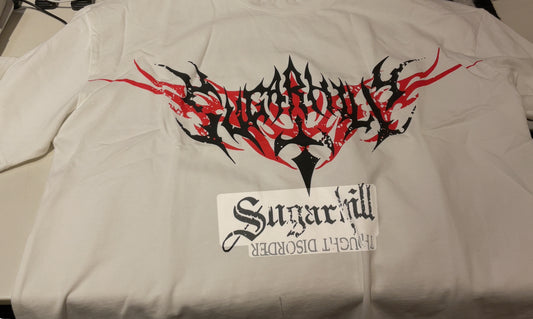 SUGARHILL - SINISTR - T-SHIRT - WHITE
