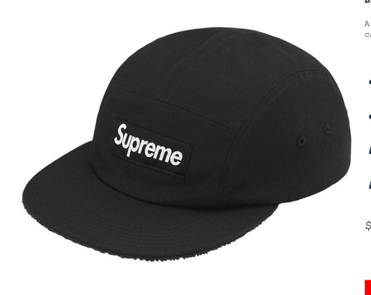 SUPREME-Reversible Terry Camp CaP-SS25H113
