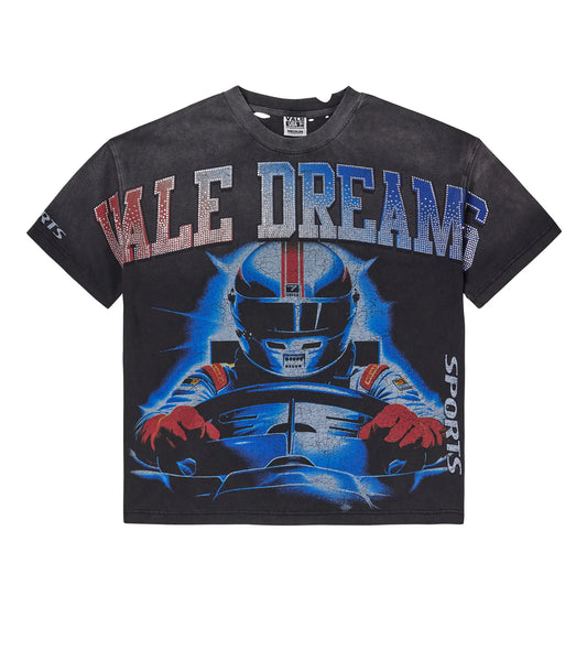 VALE FOREVER SPEED BLING TEE BLACK