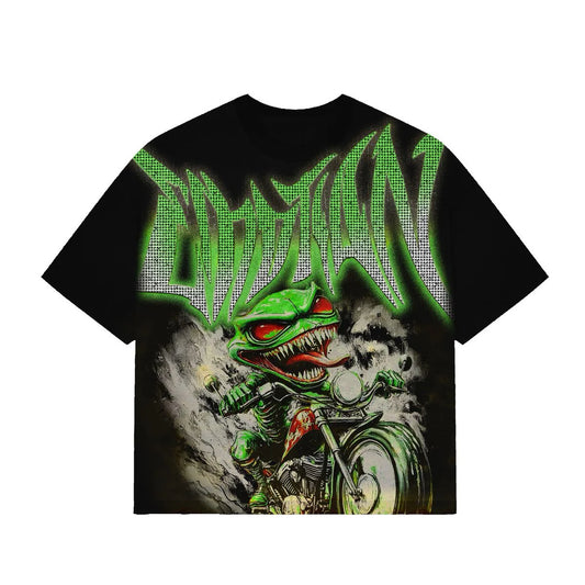 Mixed Emotion ''Goblin' Rhinestone Tee