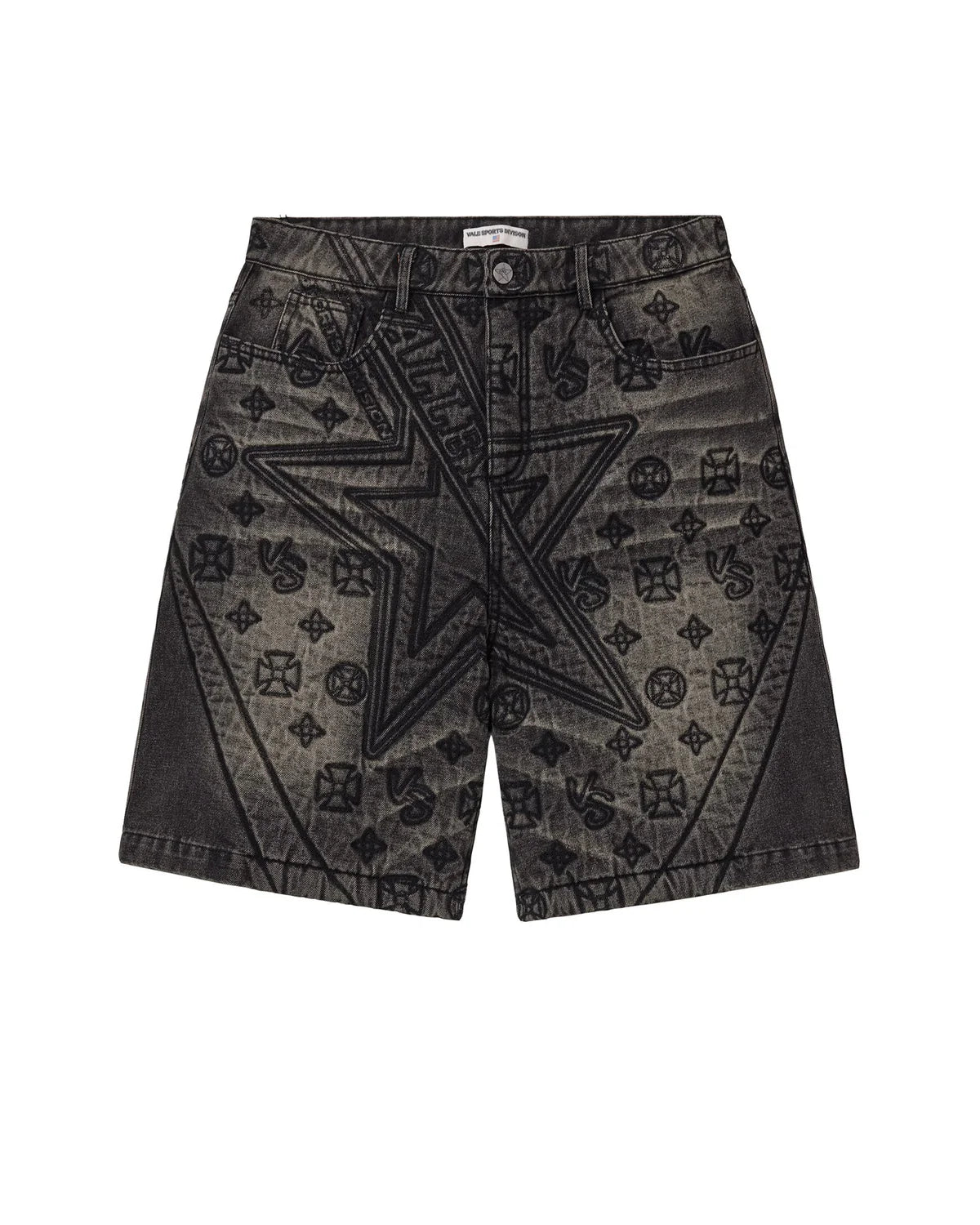 VALE FOREVER BLACK SPADE JORTS