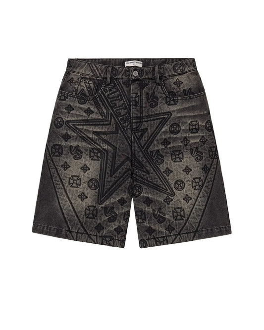 VALE FOREVER BLACK SPADE JORTS