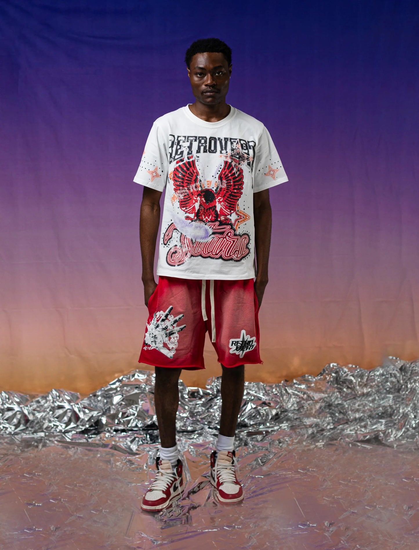 RETRO VERT WHITE VERT CITY SHIRT