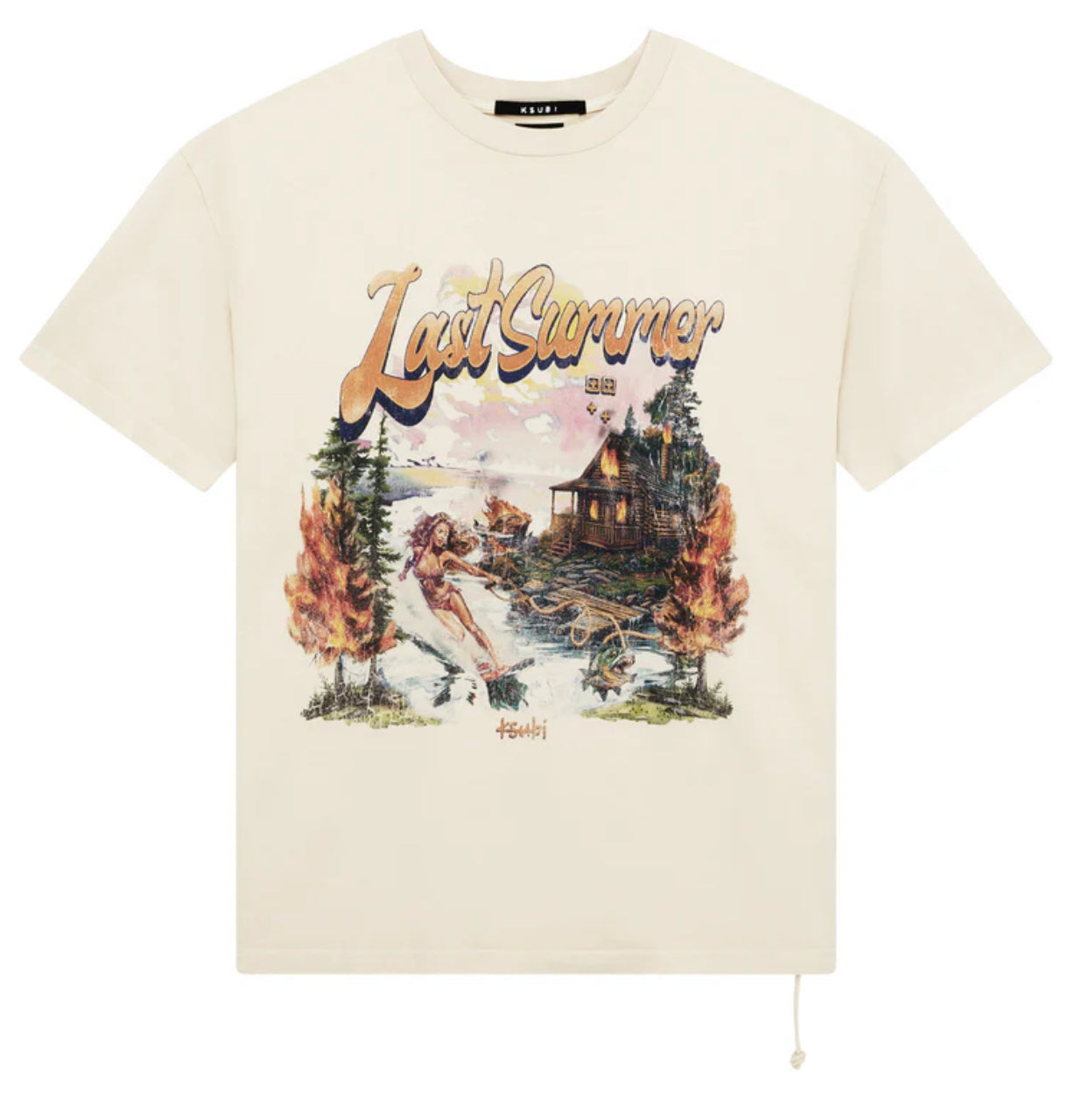 KSUBI Last Summer Biggie Ss Tee Desert-MPF25TE031