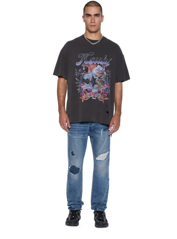 KSUBI Hendrix Ekcess Ss Tee Old Black-MPF25TE020