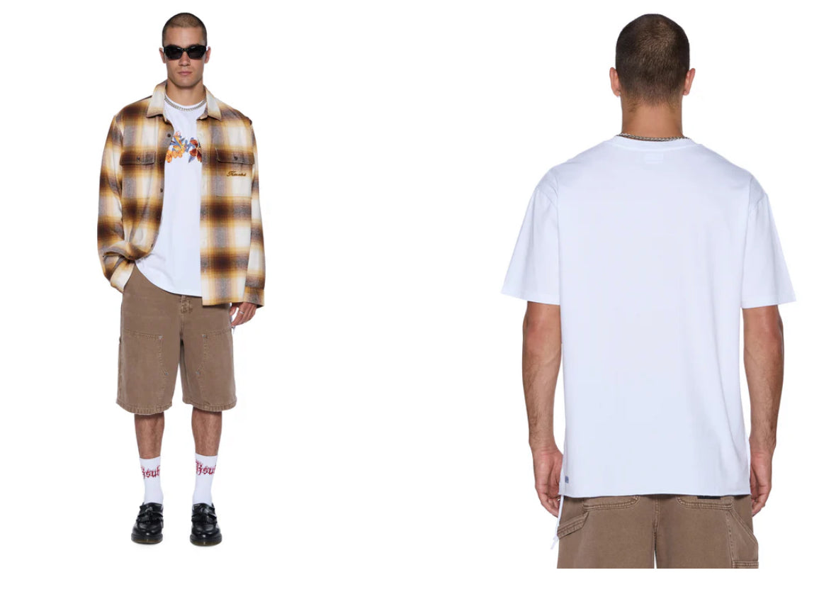 KSUBI Romeo Biggie Ss Tee Tru White-MPF25TE001