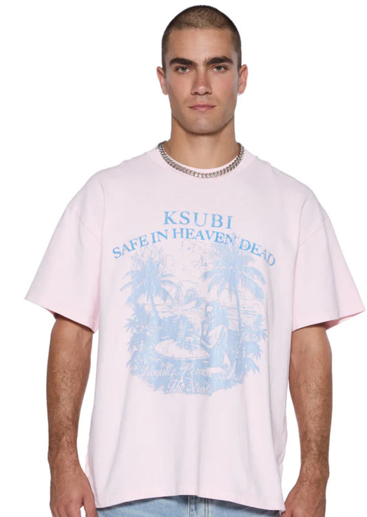 KSUBI Paradiso Ekcess Ss Tee Ice Quartz - MPF25TE004