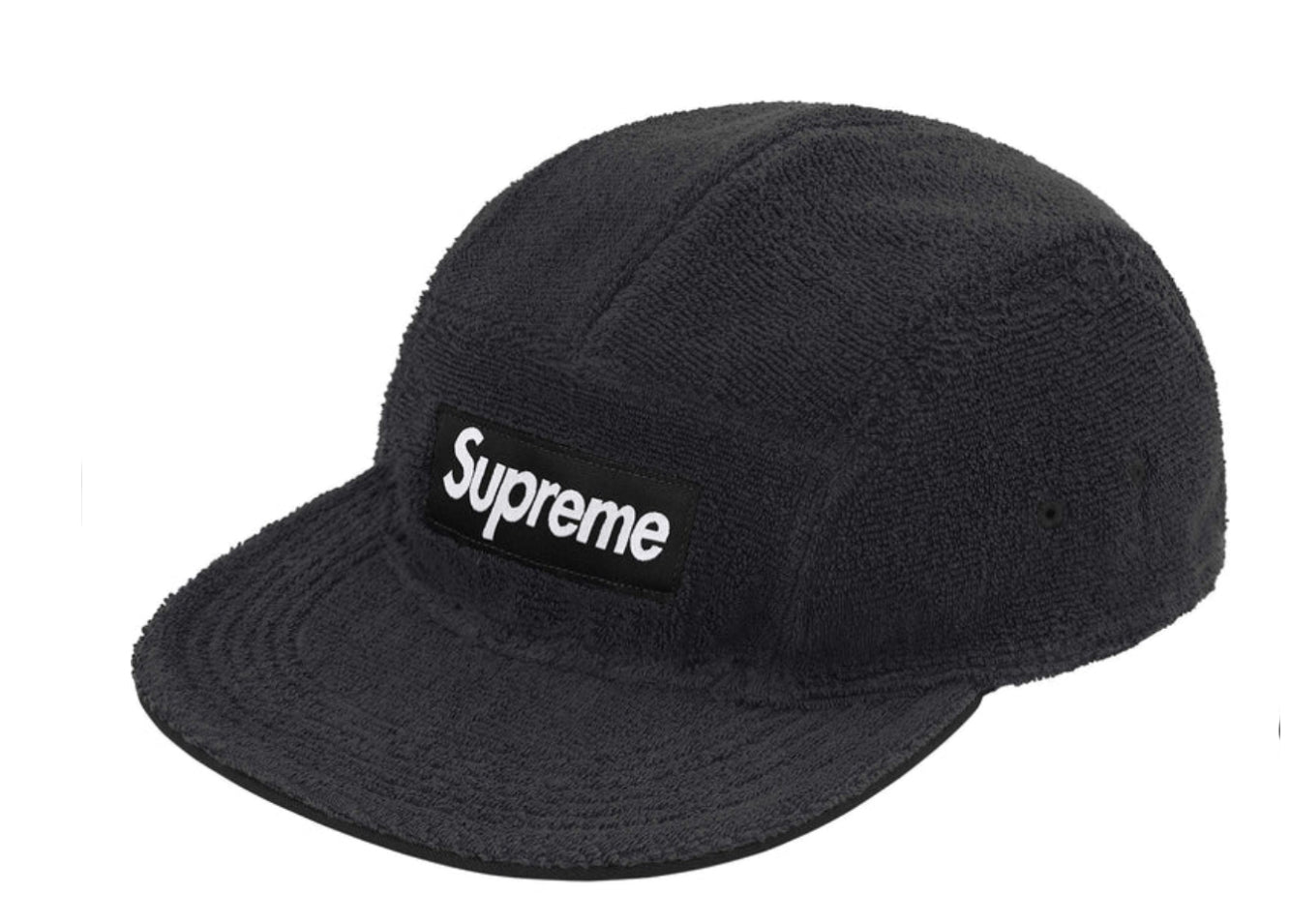 Supreme - hat Reversible Terry Camp Cap BLACK