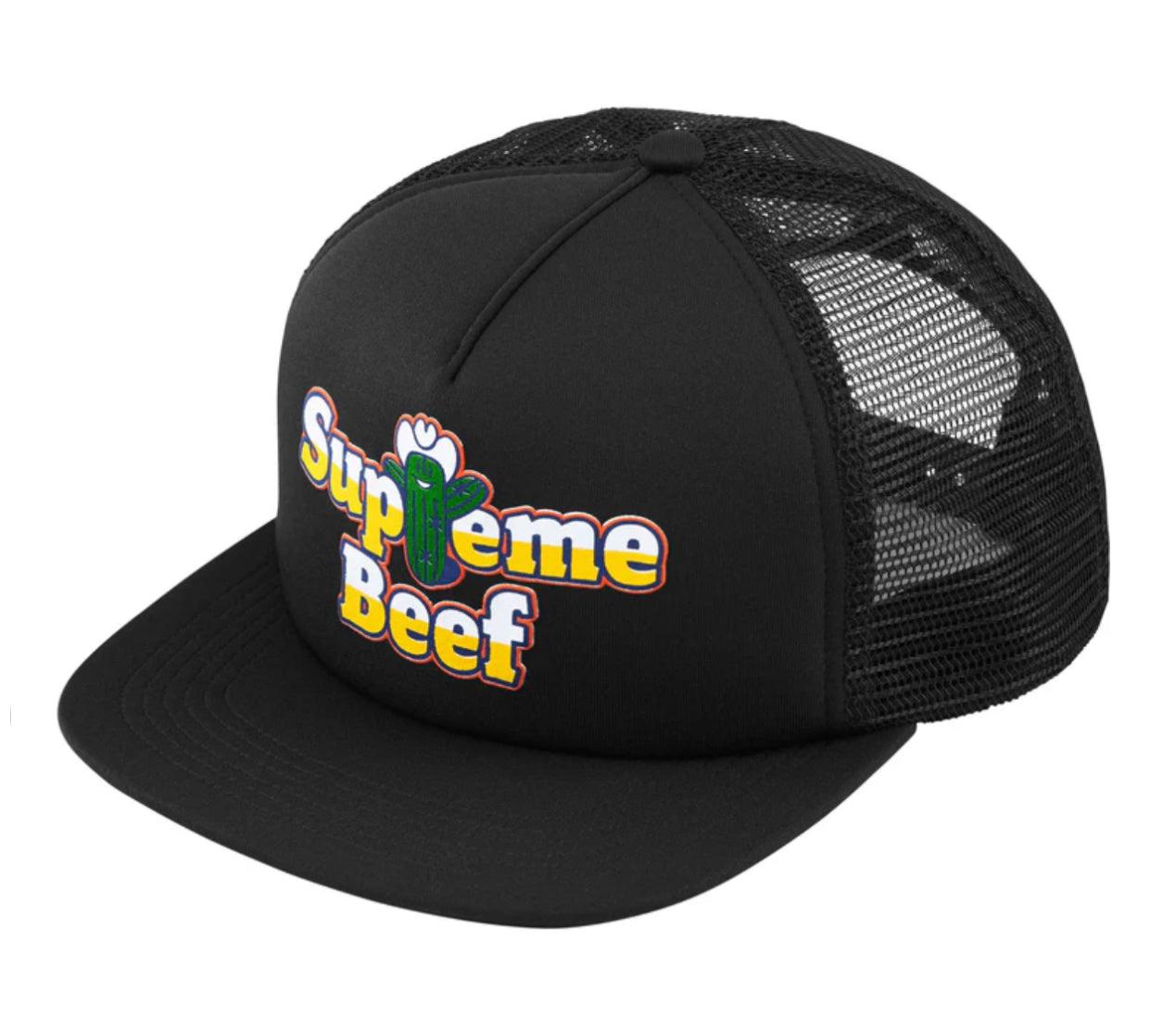 Supreme - hat Beef Mesh Back 5-Panel - black