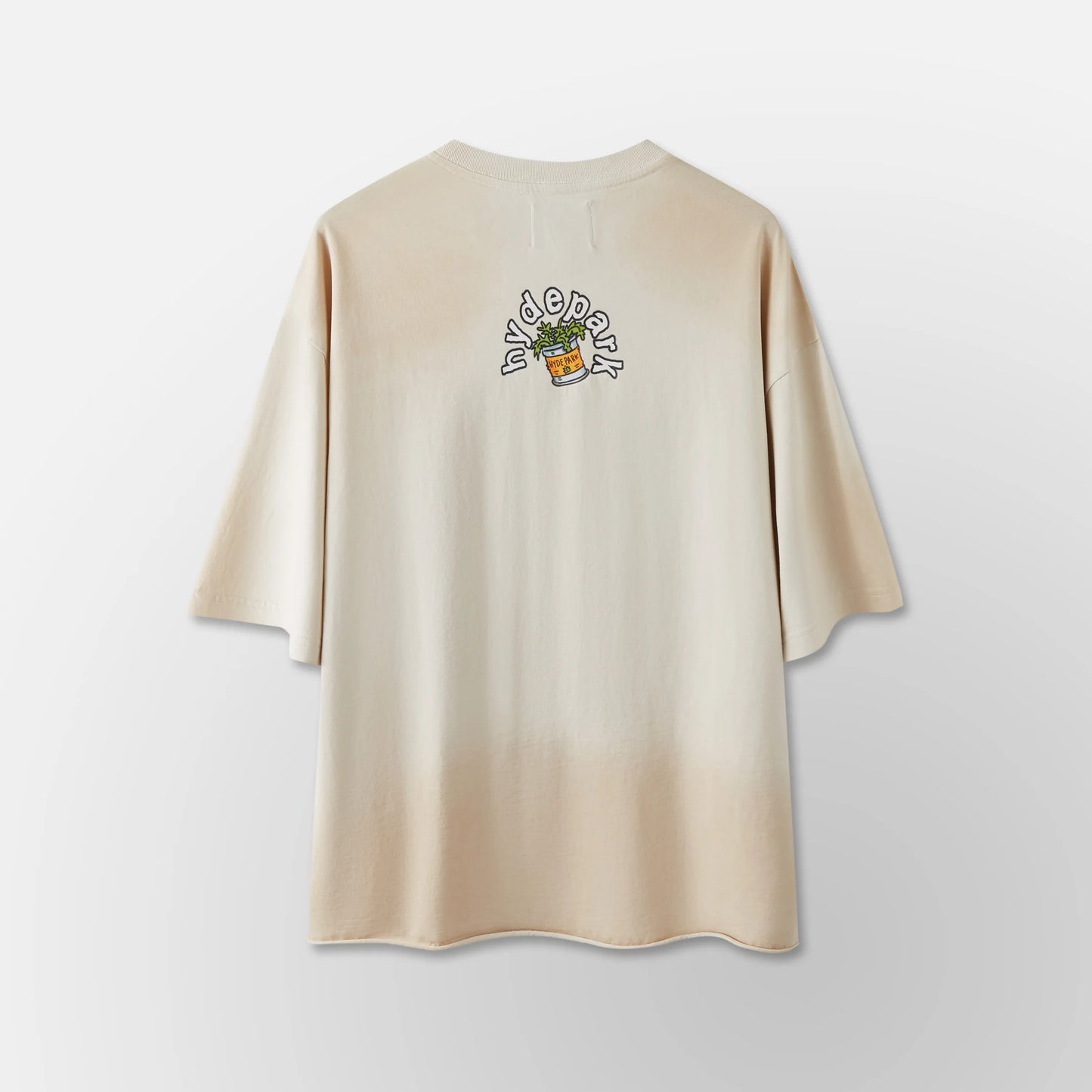 HYDEPARK PUFFING SPINACH TEE - CREAM