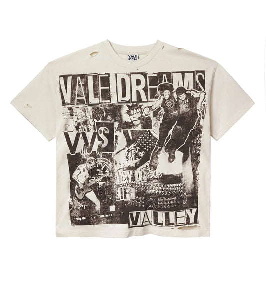 VALE FOREVER MOSHPIT TEE CREAM