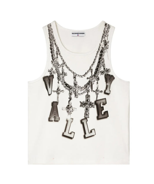VALLY-CHAIN TANK WHITE