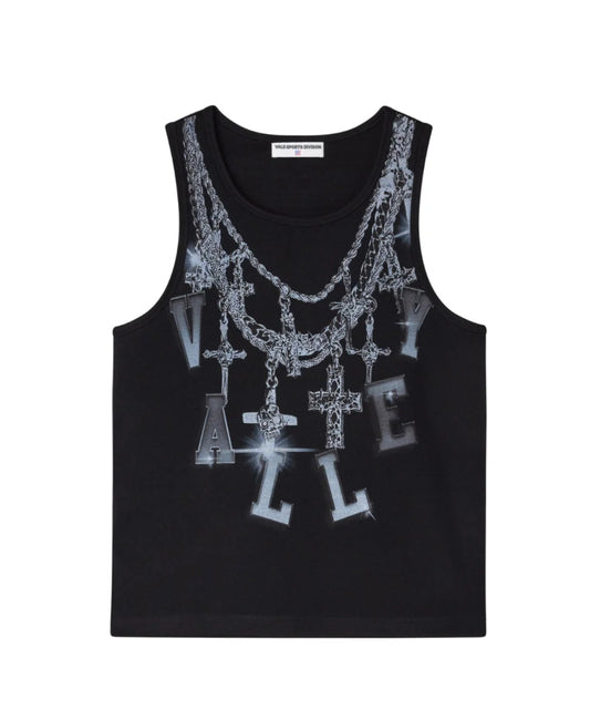 VALLY-CHAIN TANK BLACK