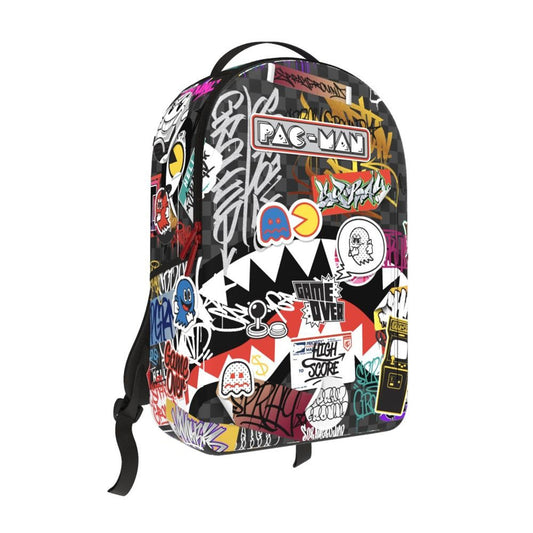 SPRAYGROUND - Sprayground Backpack (Pacman Stickers) - Pacman Stickers