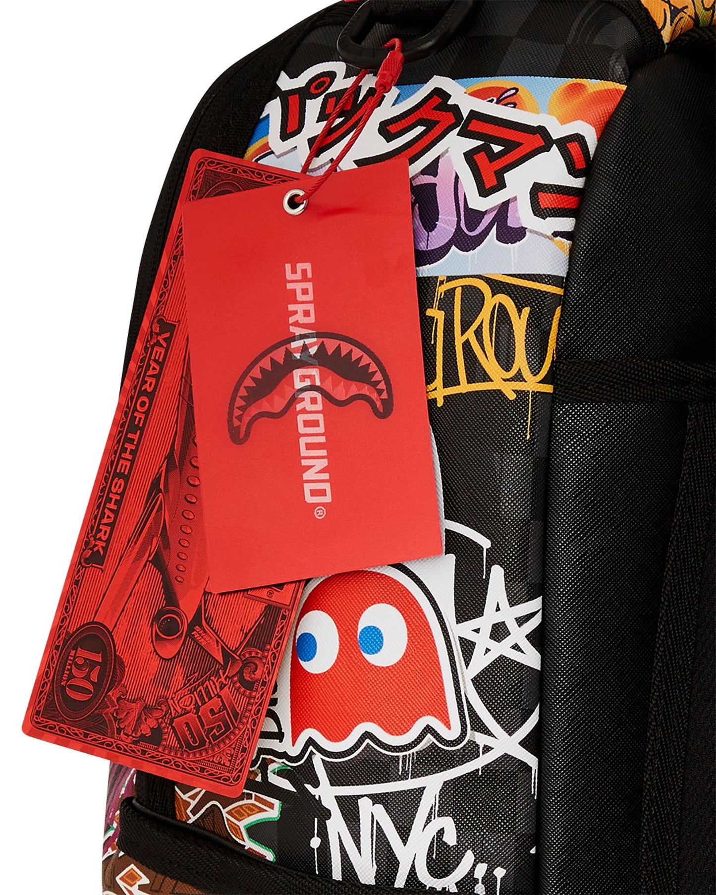 SPRAYGROUND - Sprayground Backpack (Pacman Stickers) - Pacman Stickers