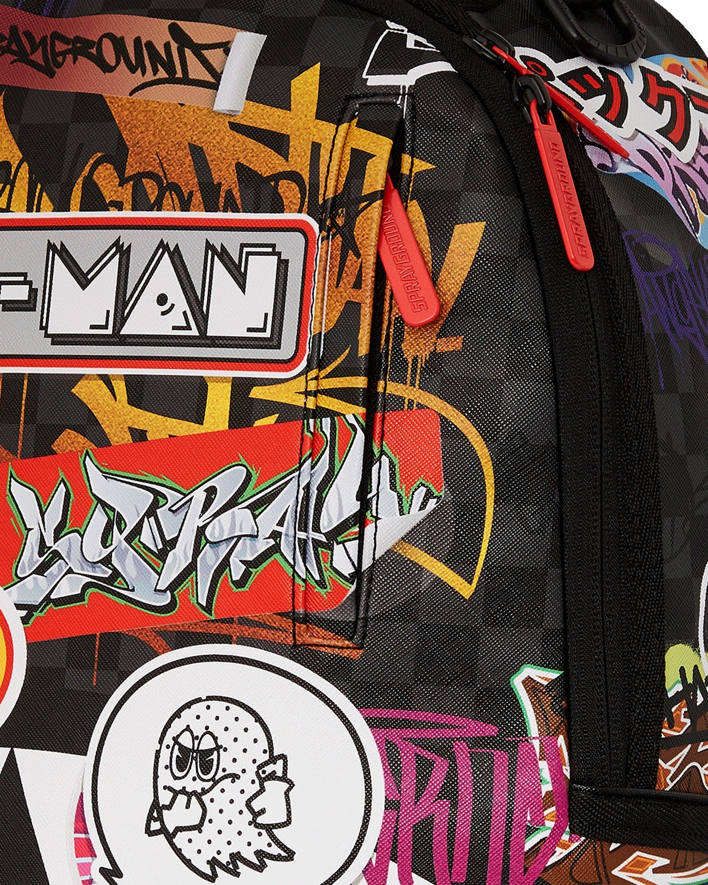 SPRAYGROUND - Sprayground Backpack (Pacman Stickers) - Pacman Stickers