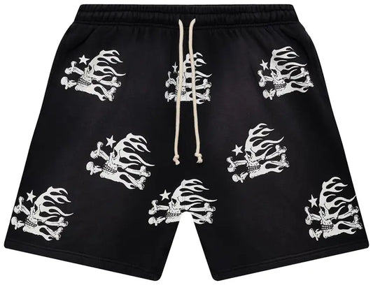 Hellstar - Skull Shorts 'Black'