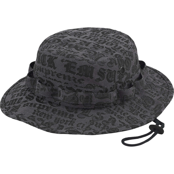 Supreme - hat Cities Jacquard Boonie - grey