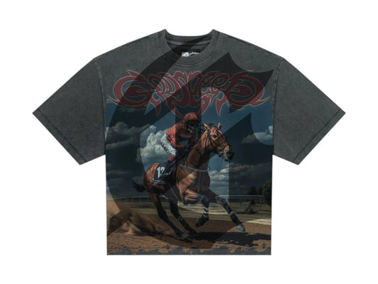 Godspeed horse rider T-Shirt Grey Wash