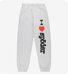 SP5DER-SOUVENIR SWEATPANTS-P28FW24HGY
