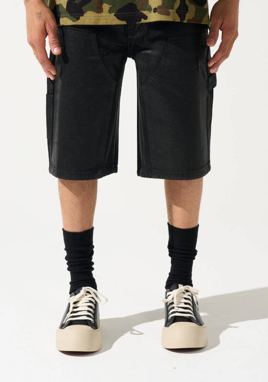 SERENDE - ONYX DENIM SHORTS