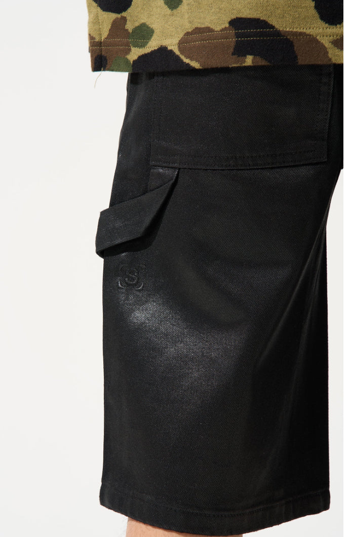 SERENDE - ONYX DENIM SHORTS