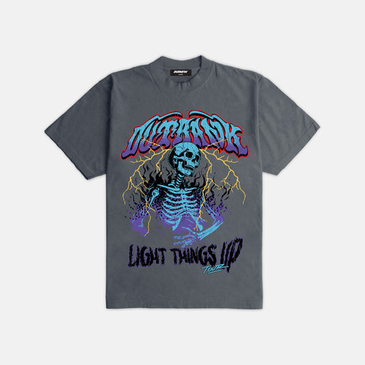 Out rank gray shirt