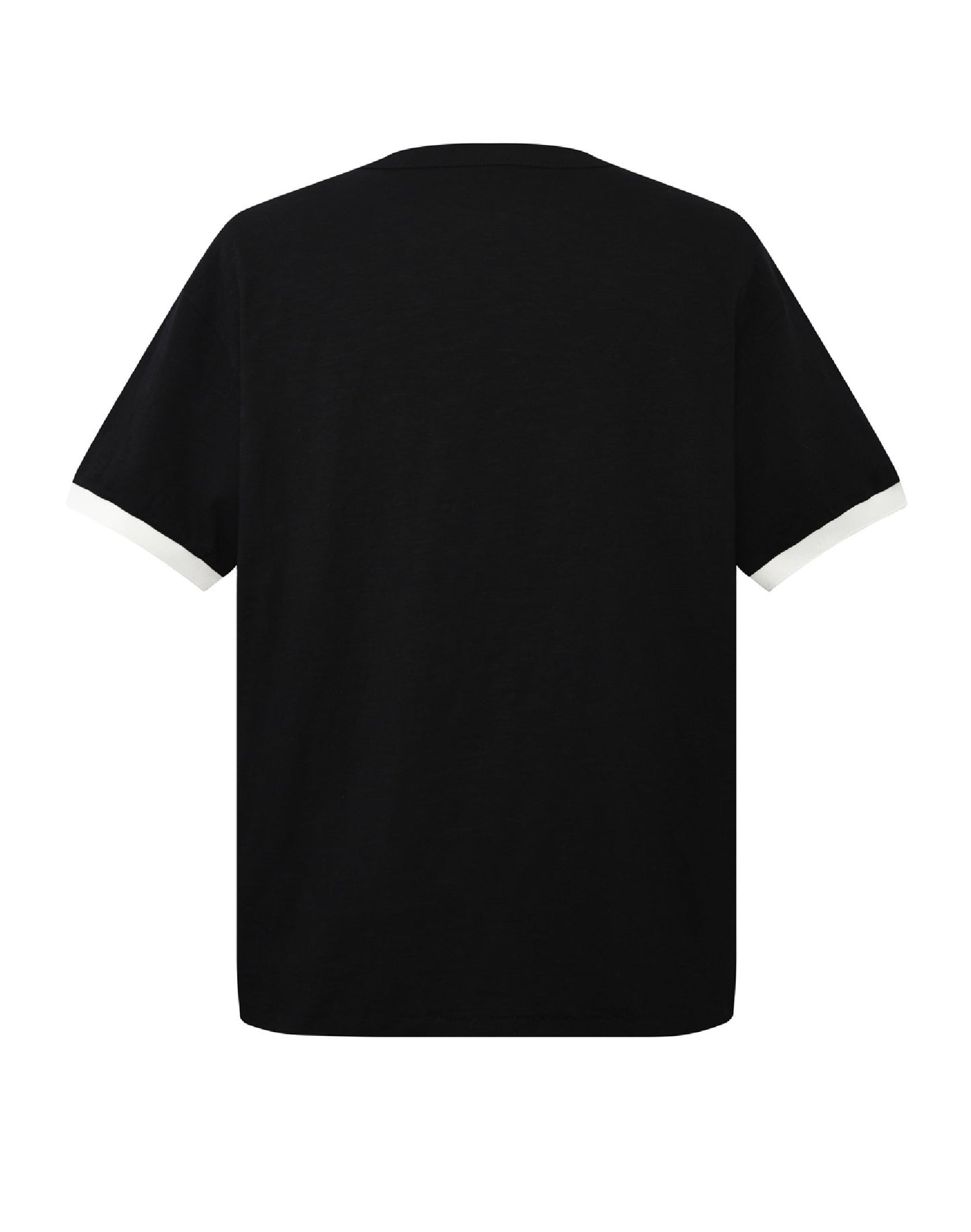 BIRTH OF ROYAL CHILD-Pearl Patchwork T-Shirt IN BLK