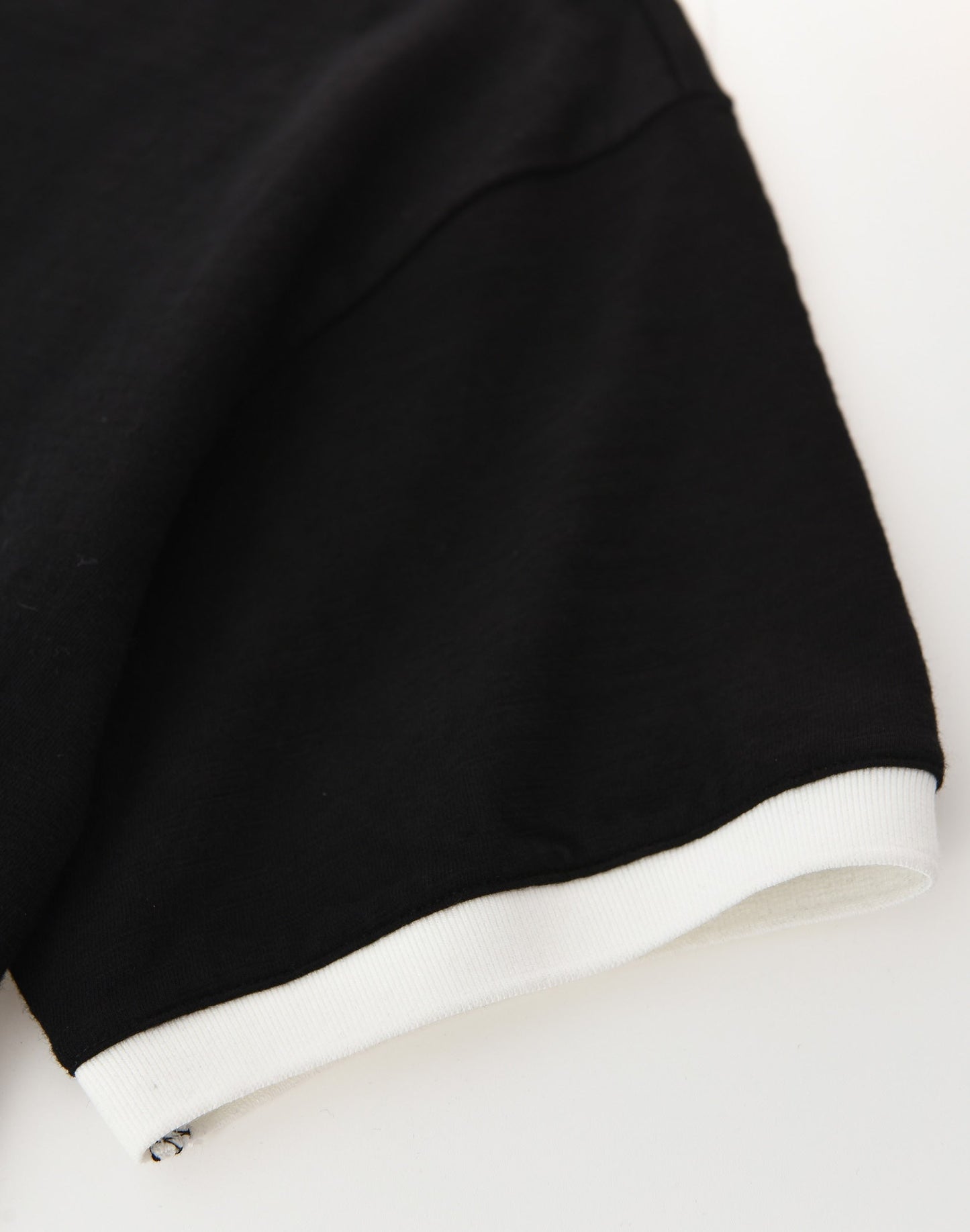 BIRTH OF ROYAL CHILD-Pearl Patchwork T-Shirt IN BLK