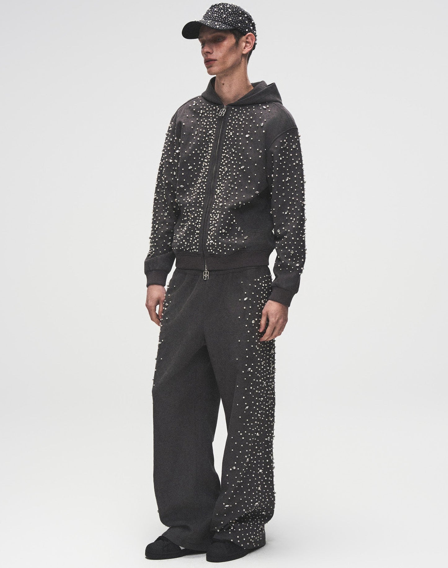BIRTH OF ROYAL CHILD-Cashew Blossom Pearl Sweatpants