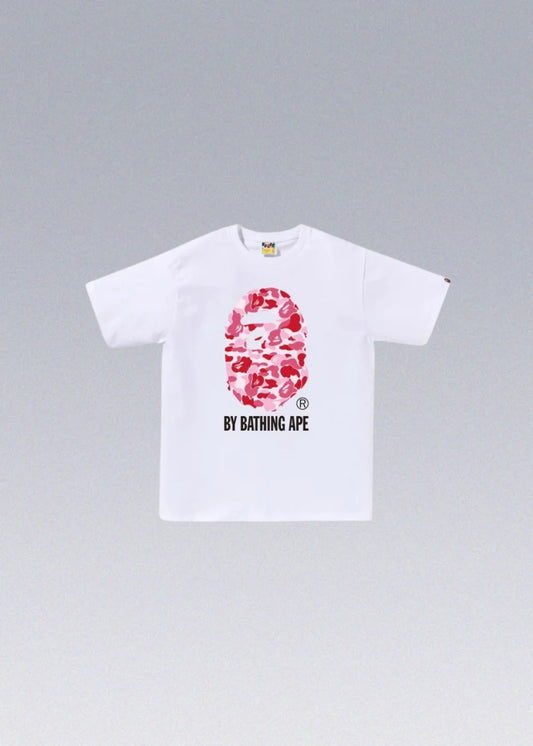 A BATHING APE MEN-BAPE MENS ABC CAMO BY BATHING APE T-SHIRT