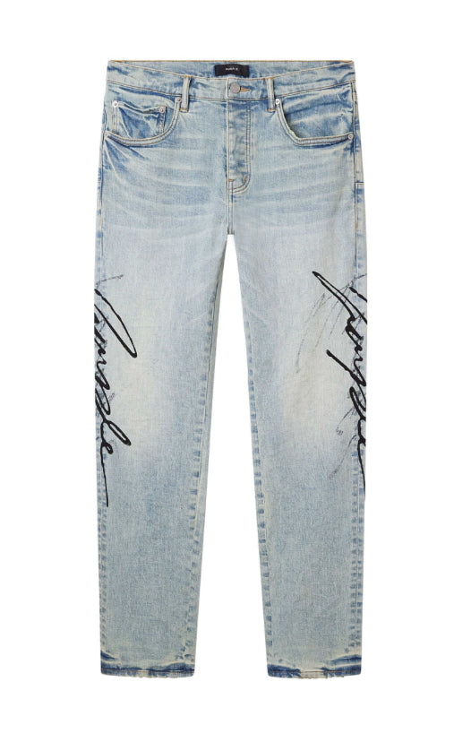 PURPLE BRAND -P001 Skinny Double Script-P001-SDPL425