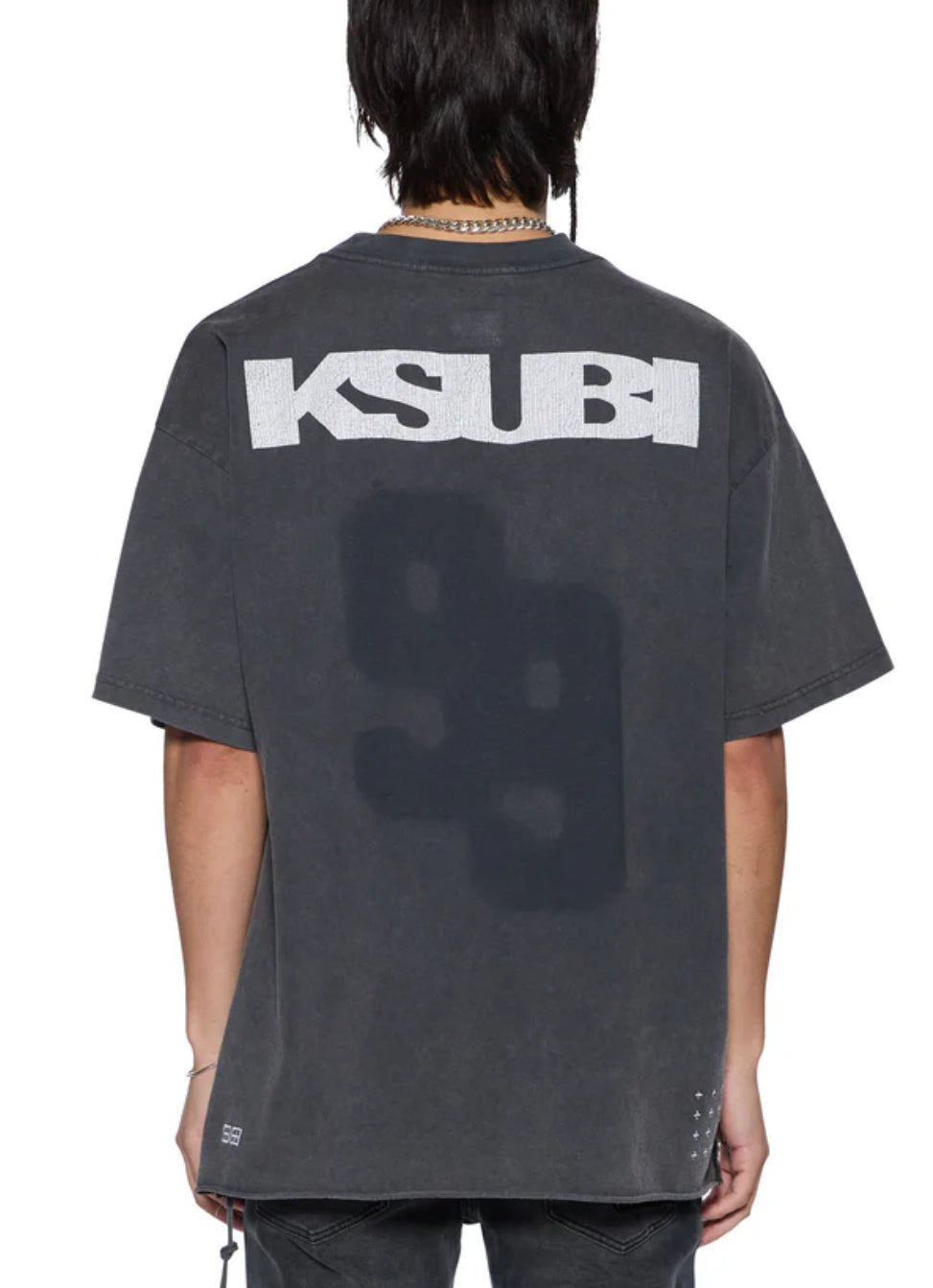 KSUBI-Rugged Ekcess Ss Tee Blasted Black-MFA25TE011