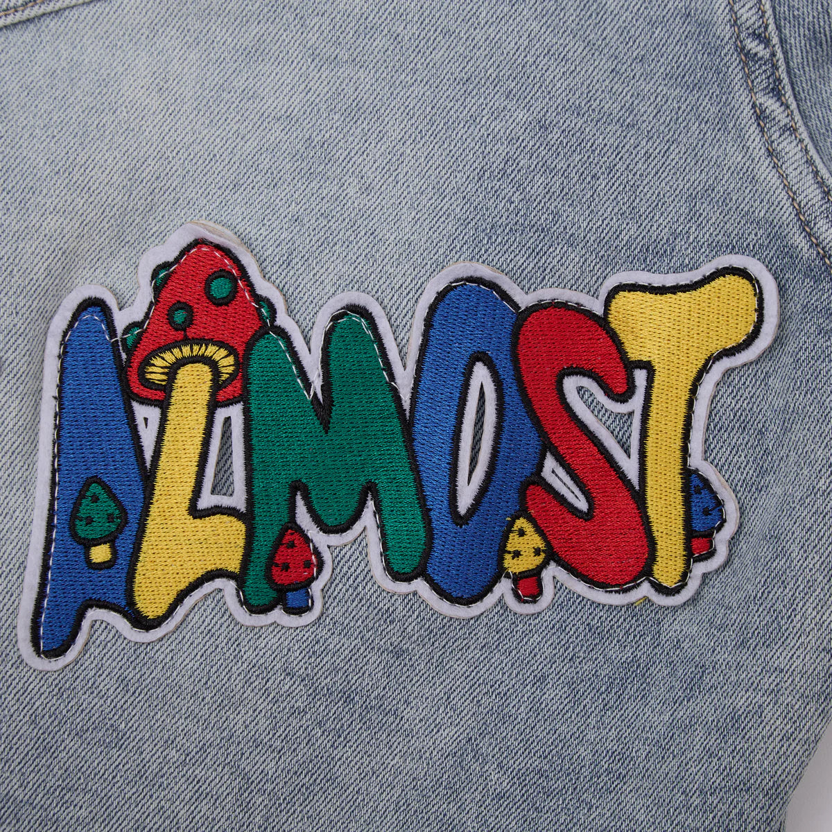 ALMOST SOMEDAY - Hendrix Denim Jorts - Light Blue - AS-F25-43