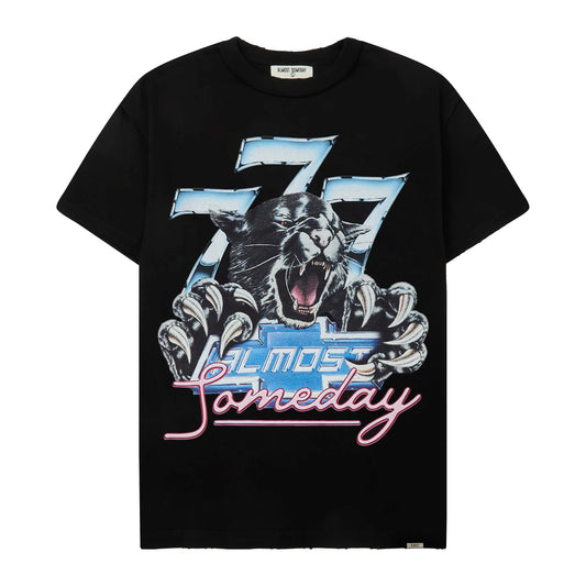 ALMOSTSOMEDAY - Jackpot Tee - Washed Black - AS-F25-018