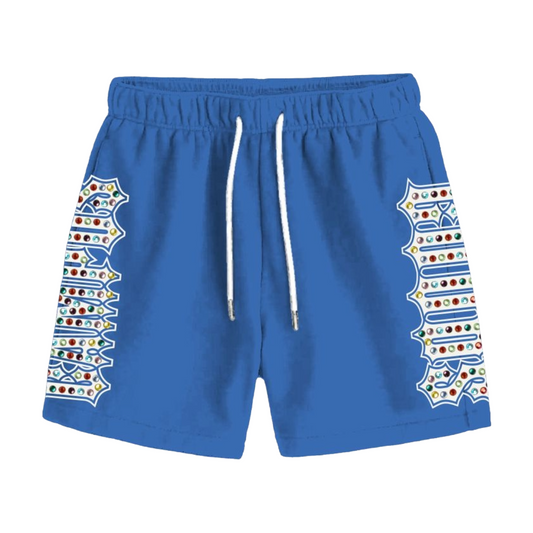 CAMPUS GEM SHORTS - BLUE - CG-F25-004
