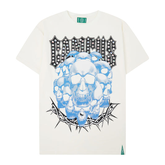 CAMPUS - Vengeance Tee (Cream) - CG-F25-F002