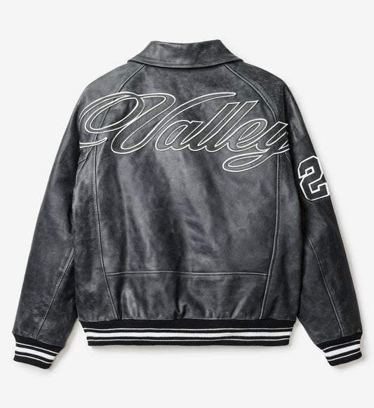 VALE FOREVER BLACK VALLEY LEATHER JACKET