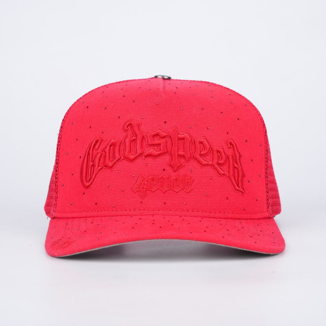 GODSPEED - GS FOREVER TRUCKER HAT VVS (RED)