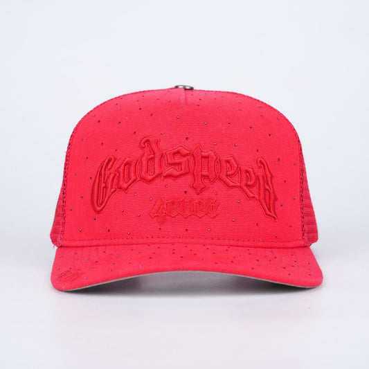 GODSPEED - GS FOREVER TRUCKER HAT VVS (RED)